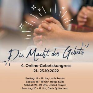 Material: 4. Online-Gebetskongress
